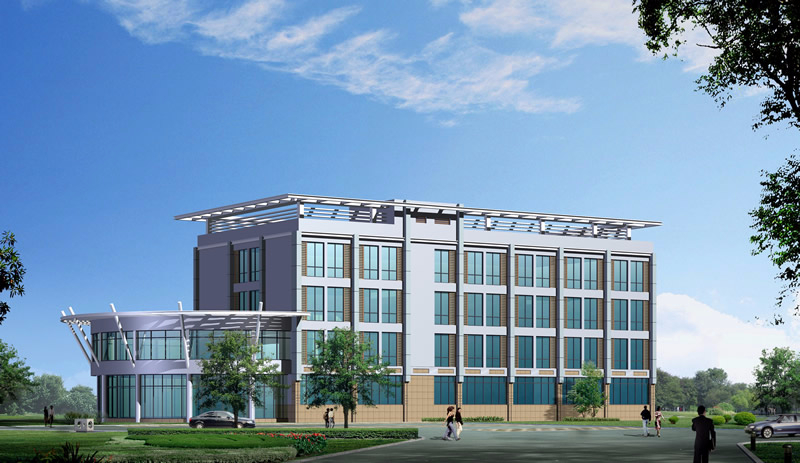 Feihe compressor office building rendering