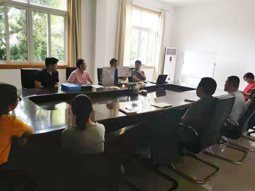 President Chen and his colleagues from hefei general machinery research institute of integrity alliance (GCCA) came to our company for research and assessment