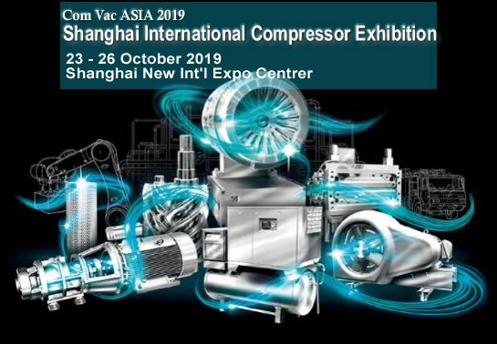 Shanghai international compressor and equipment exhibition 2019! Booth No:N4 hall J6-1